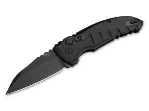 Hogue A01 Microswitch Wharncliffe All Black