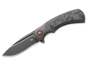 Fox Knives 40° Anniversary Knife Marble Carbon Titan Black