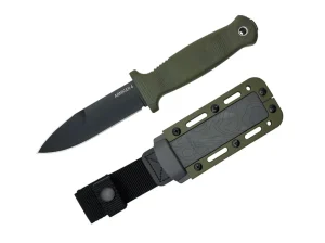 Demko Knives Armiger 4 Spear Point 80CRV2 TPR OD Green