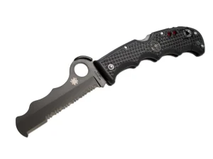 Spyderco Assist Black Blade Combo Edge