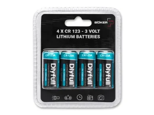 Böker Plus Batterie-Set 4 x CR123