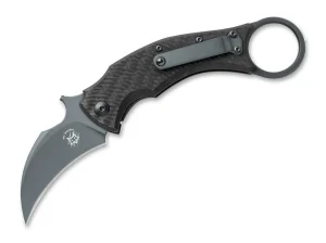 Fox Knives Blackbird Titanium Black