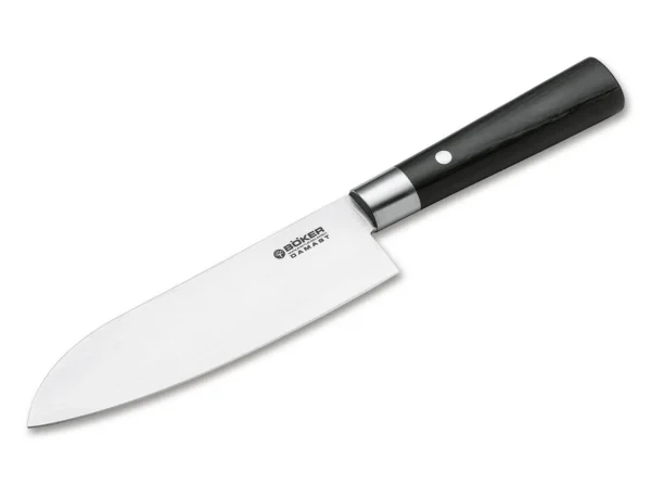 Böker Manufaktur Solingen Damast Black Santoku