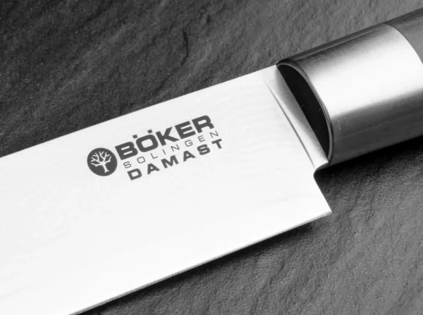 Böker Manufaktur Solingen Damast Black Schinkenmesser