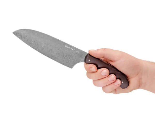 Böker Manufaktur Solingen Damast Pure Santoku