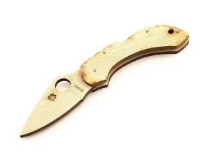 Kinder Spyderco Dragonfly Holzbausatz