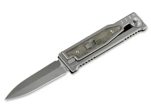 Reate EXO-M Green Micarta Double Edge