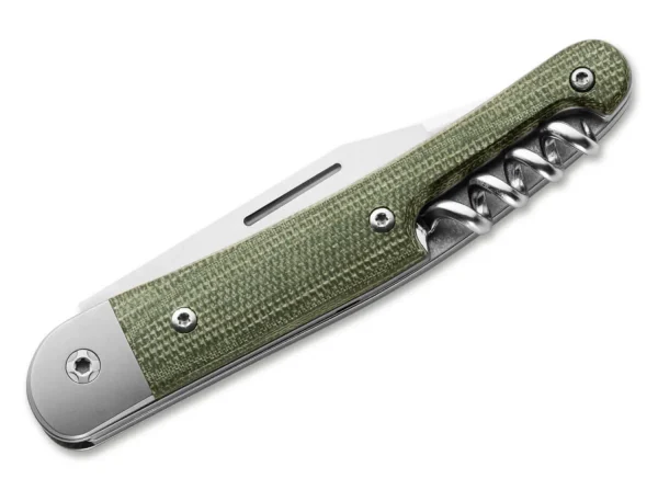 LionSteel Jack Three Micarta Green