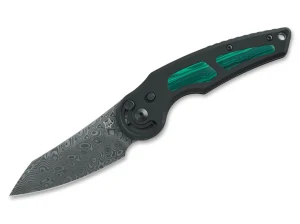 Fox Knives Jupiter Titanium Malachite Damascus