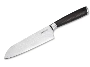 Böker Manufaktur Solingen Meisterklinge Damast Santoku