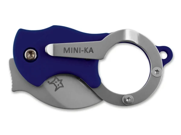 Fox Knives Mini-Ka Blue Sandblasted