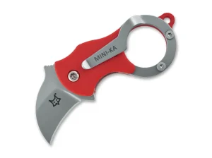 Fox Knives Mini-Ka Red Sandblasted