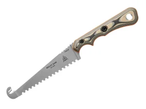 TOPS Knives Muley Saw Tan Black G10