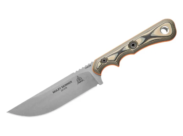 TOPS Knives Muley Skinner Tan Black G10