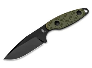 Kizer Muskrat D2 G10 Green Black Blade