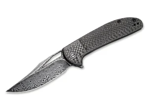 CIVIVI Ortis Damascus Carbon