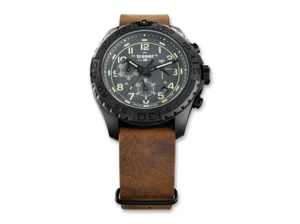 Traser P96 OdP Evolution Chrono Grey Leder