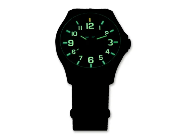 Traser P67 Officer Pro Gunmetal Black & Lime Nato