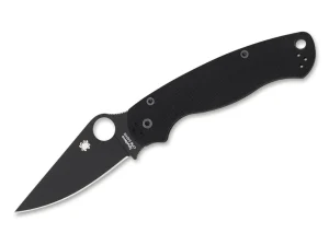 Spyderco Para-Military 2 Black G10 Plain