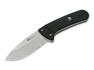 Maserin SAX Knife G10 Black Saw Blade