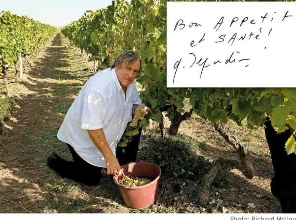 Claude Dozorme Sommelier Capucin Gérard Depardieu