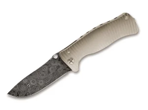 LionSteel SR-1 Titanium Damascus