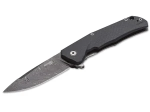 LionSteel T.R.E. Damascus Raindrop Carbon