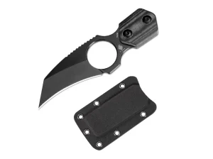 Kizer Variable Claw Hawkbill Micarta Black