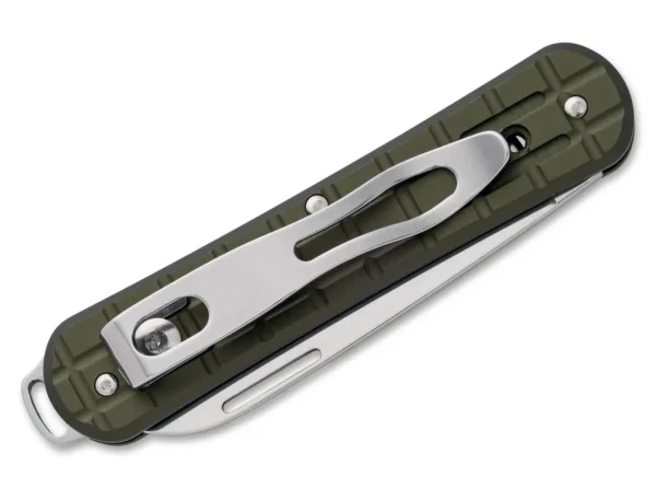 Fox Knives Vulpis 130 Grenade Pattern Aluminum Military Green